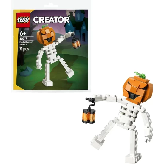 Lego Creator 30717 Leuk Halloween-Skelet Lego Creator 30717 Leuk Halloween-Skelet