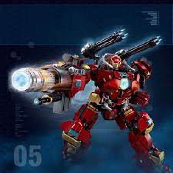 P.r. Mecha - The Anti-Hulk Mech 579Pcs