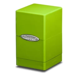 Deckbox Satin Tower Lime Green Deckbox Satin Tower Lime Green