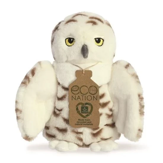 Eco Nation Sneeuwuil 20 Cm Eco Nation Sneeuwuil 20 Cm