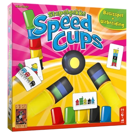 Stapelgekke Speed Cups 6 Spelers - Actiespel Stapelgekke Speed Cups 6 Spelers - Actiespel