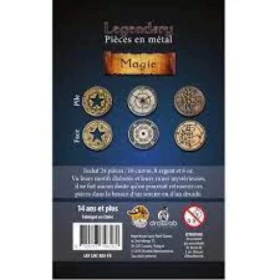 Legendary Metal Coins - Medieval Units Coin Set