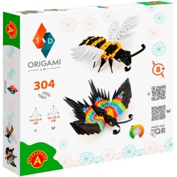 Origami 3D Bee And Buterfly - 304Pcs Origami 3D Bee And Buterfly - 304Pcs