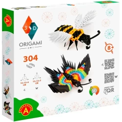 Origami 3D Bee And Buterfly - 304Pcs