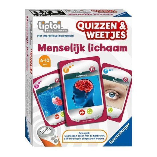 Tiptoi Quizzen  And  Weetjes - Menselijk Lichaam