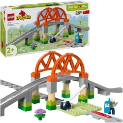 Lego Duplo 10426 Spoorwegbrug En Rails - Uitbreidingsset Lego Duplo 10426 Spoorwegbrug En Rails - Uitbreidingsset