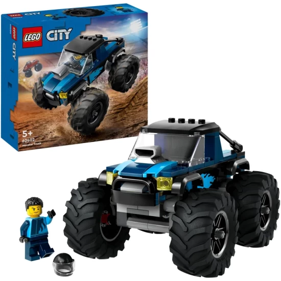 Lego City 60402 Blauwe Monstertruck Lego City 60402 Blauwe Monstertruck