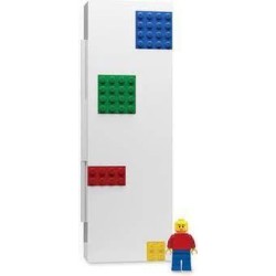 Lego Pennendoos Wit Met Platen En Minifiguur