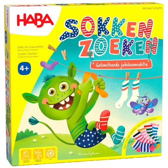 !!! Spel - Sokken Zoeken - Gelimiteerde Jubileumeditie