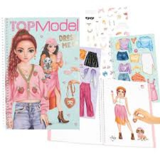 Topmodel T-Shirt Designer Kleurboek