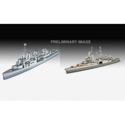 Pacific Warriors (Uss Fletcher & Uss Indianapolis) Revell Modelbouwpakket Met Basisaccessoire