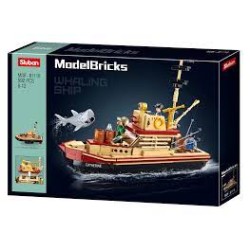 Nieuw - Modelbricks-The Great Shark  592Pcs