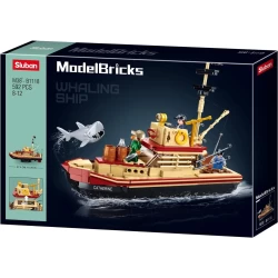 Nieuw - Modelbricks-The Great Shark 592Pcs Nieuw - Modelbricks-The Great Shark 592Pcs