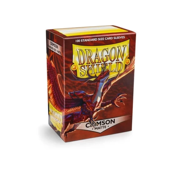Sleeves Dragon Shield Matte - Crimson (100Ct)