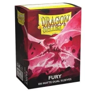 Sleeves Dragon Shield Matte Dual Fury 100Ct