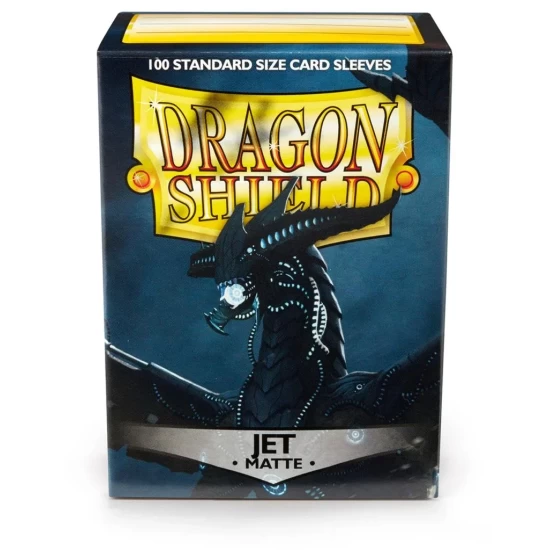 Sleeves Dragon Shield Matte - Jet (100Ct)