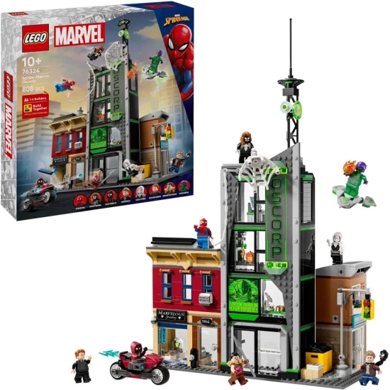 Lego Marvel Superhelden 76324 Spider-Man Vs. Oscorp Lego Marvel Superhelden 76324 Spider-Man Vs. Oscorp