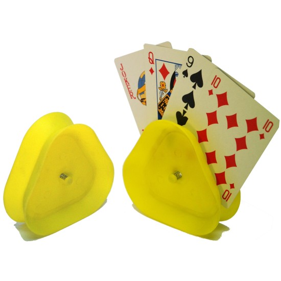 Speelkaarthouder Driehoek Met Veer