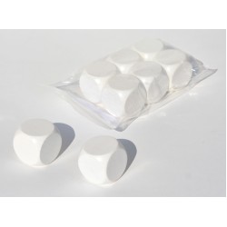 Dobbelsteen 30 Mm.wit Blanco Ve6 Dobbelsteen 30 Mm.wit Blanco Ve6