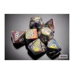 Festive Mini-Polyhedral Carousel/White Dobbelsteen Set (7 Stuks) Festive Mini-Polyhedral Carousel/White Dobbelsteen Set (7 Stuks)