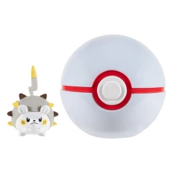 Pokemon Clip 'N' Go Togedemaru Premier Ball Speelset 2Dlg.. Pokemon Clip 'N' Go Togedemaru Premier Ball Speelset 2Dlg..