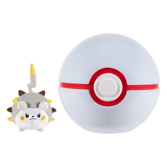 Pokemon Clip 'N' Go Togedemaru Premier Ball Speelset 2Dlg..