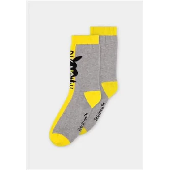 Pokemon Socks Yellow Pikachu 39-42