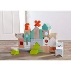 Bouwstenen Met Motief Hond En Kat (31 Delen) Bouwstenen Met Motief Hond En Kat (31 Delen)