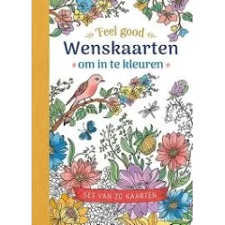 Wenskaarten Om In Te Kleuren - Feel Good Wenskaarten Om In Te Kleuren - Feel Good