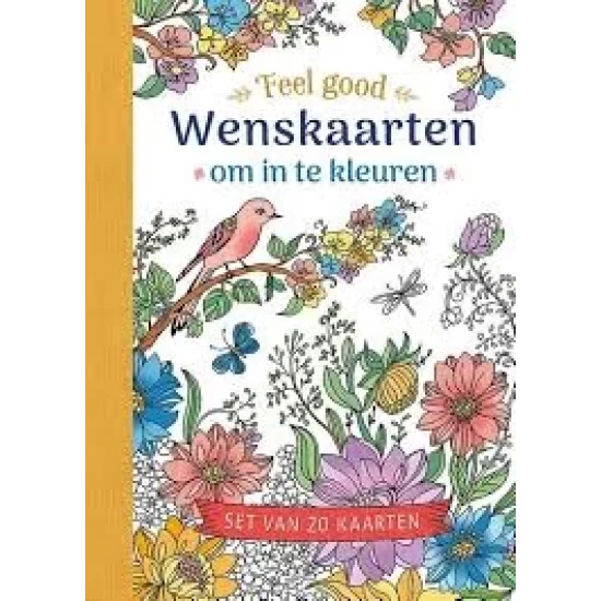 Wenskaarten Om In Te Kleuren - Feel Good