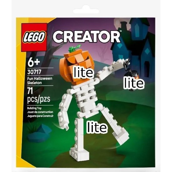 Creator Fun Halloween Skeleton 30717