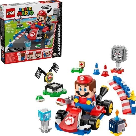 Lego Super Mario 72043 Mario En Standaardkart Lego Super Mario 72043 Mario En Standaardkart