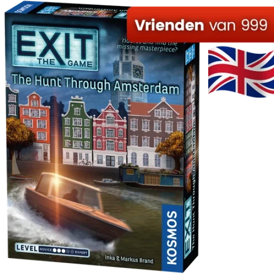 Exit - The Hunt Through Amsterdam Eng - Breinbreker