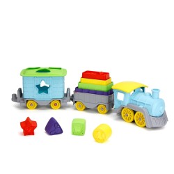 Greentoys - Sorteer-Stapeltrein Greentoys - Sorteer-Stapeltrein