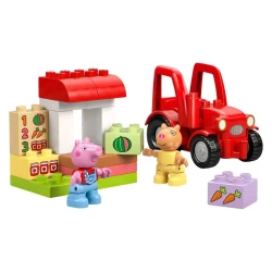 Lego Duplo 10468 Peppa Pig Tractor And Market