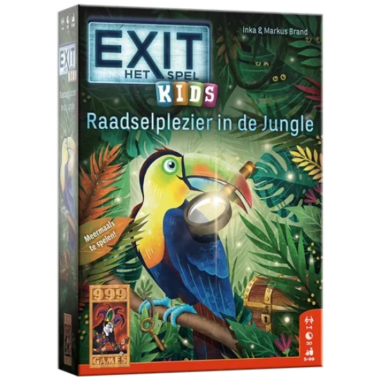 Exit - Kids Raadselplezier In De Jungle - Breinbreker