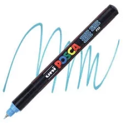 Posca Verfmarker (Gekalibreerd) Extra Fijn: Gletsjer Blauw Posca Verfmarker (Gekalibreerd) Extra Fijn: Gletsjer Blauw