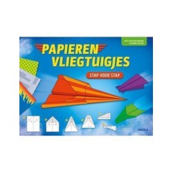 Papieren Vliegtuigjes Stap Voor Stap