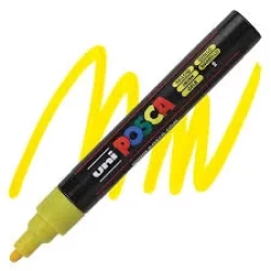 Posca Verfmarker (Conisch) Medium: Geel Posca Verfmarker (Conisch) Medium: Geel