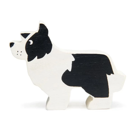 Tender Leaf Dieren: Houten Boerderijdier/Engelse Herdershond