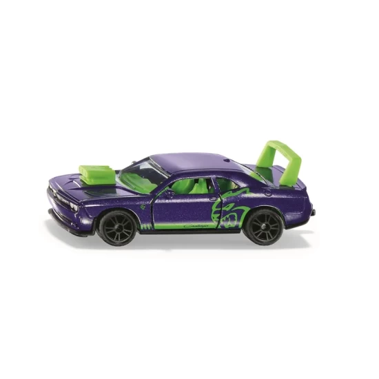 Siku Dodge Challenger Srt Hellcat Custom Speelgoedauto Metaal/Kunststof Pruimblauw Deuren Die Open Kunnen Luxe Lakwerk Gedetailleerd Ontwerp Trekhaak Siku Dodge Challenger Srt Hellcat Custom Speelgoedauto Metaal/Kunststof Pruimblauw Deuren Die Open Kunnen Luxe Lakwerk Gedetailleerd Ontwerp Trekhaak