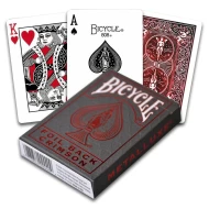 Pokerkaarten Bicycle- Metallux Red