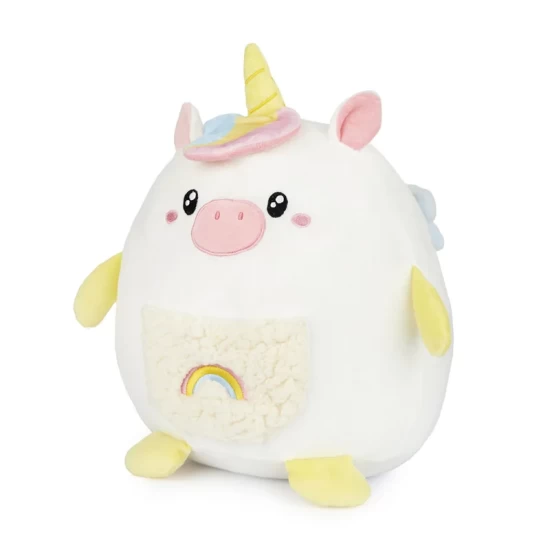Kinderkussenfluffy Unicornveelkleurig
