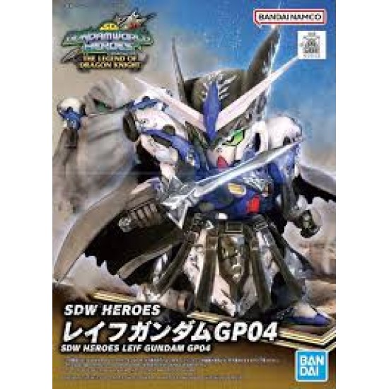 Sd Gundam World Heroes: Leif Gundam Gp04 Model Kit