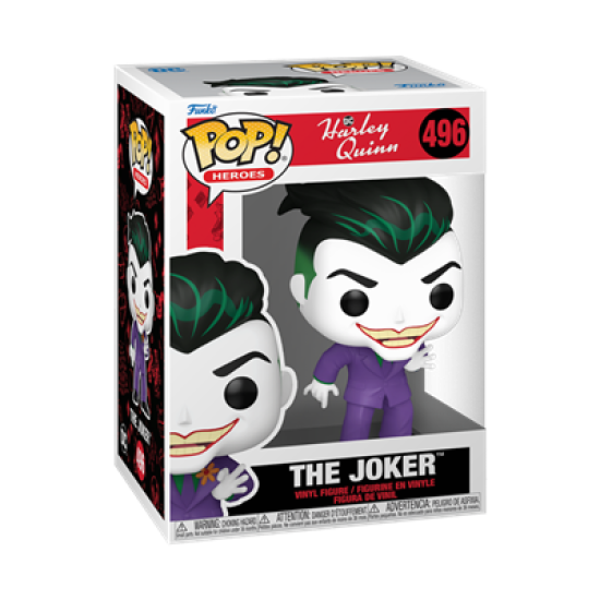 Harley Quinn Animated Series Pop! Heroes Vinyl Figure The Joker 9 Cm