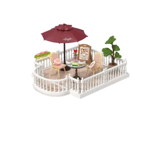 Robotime Super Creator Chic Caf Terrace Dwp09 18 X 123 X 163Cm