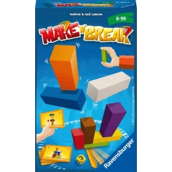 Ravensburger 23444 - Make N Break Reisspel Voor 2-4 Spelers Kinderspel Ravensburger 23444 - Make N Break Reisspel Voor 2-4 Spelers Kinderspel