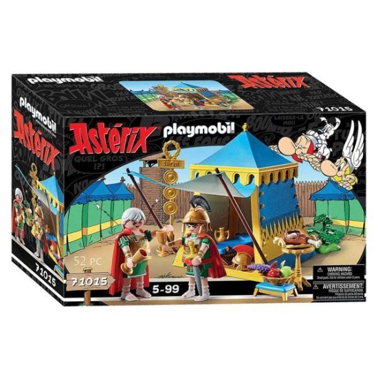 Playmobil Asterix Leiderstent Met Generaals - 71015