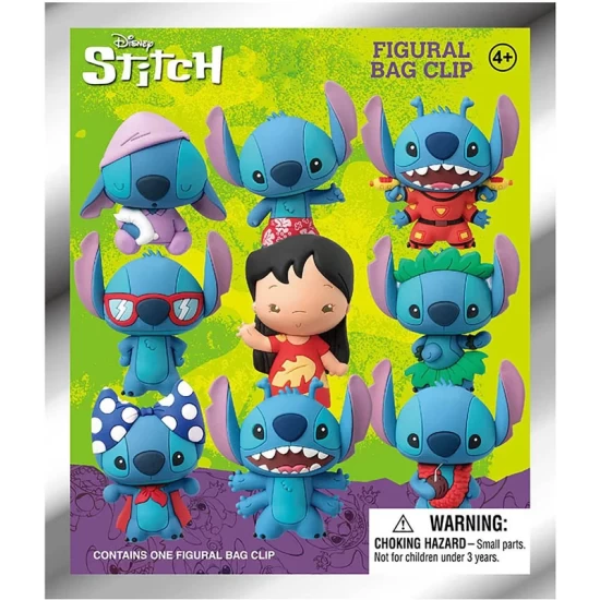 Lilo & Stitch 3D Pvc Bag Clips Series 1 Display (24)