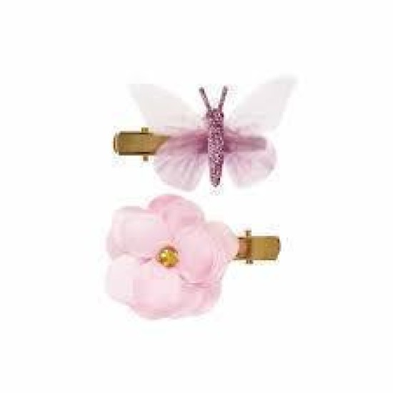 Haarklemmetjes Nanouk Vlinder (2 Stuks Kaartje 1 Kaartje)